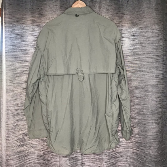 CARIBOU CREEK ANGLER SHIRT OLIVE GREEN XL - Picture 2 of 10